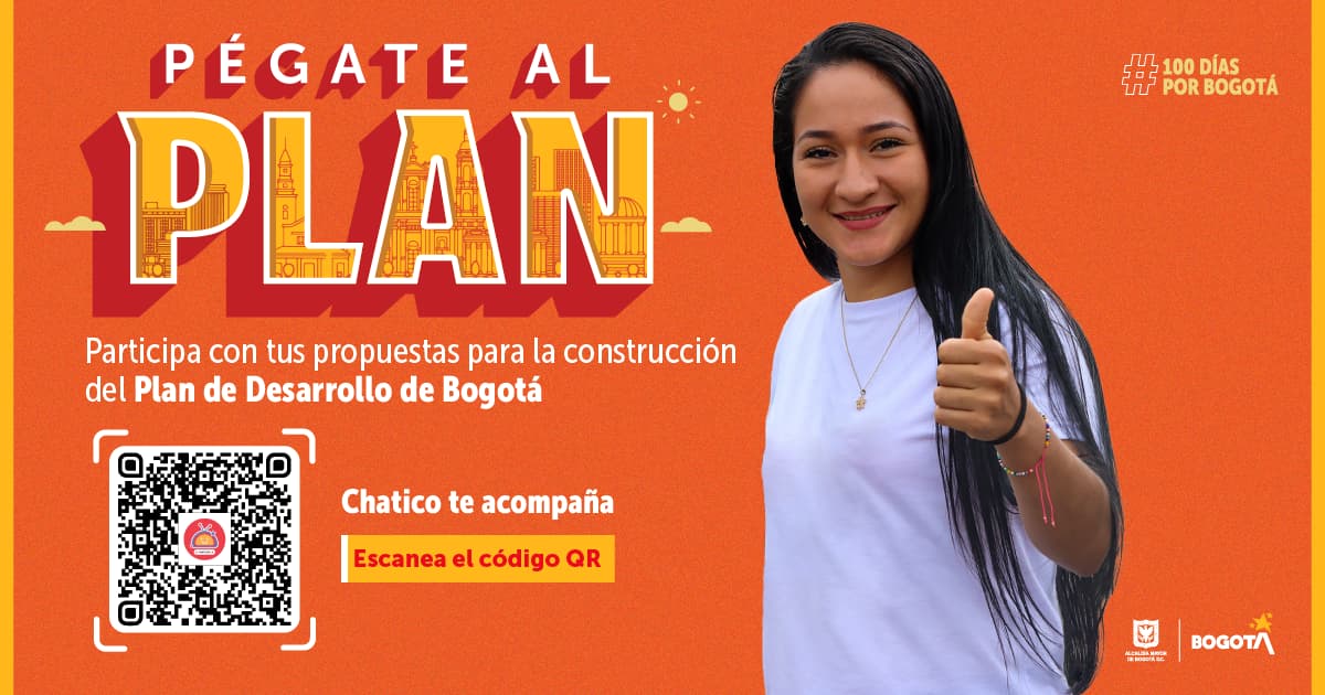 Desde Chatico puedes participar en construcción del Plan de Desarrollo