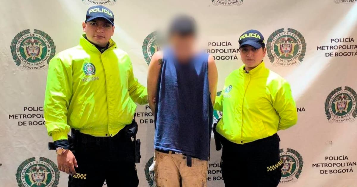 ¡Cayó alias Dilan! Del cartel de los más buscados en Bogotá por hurto 