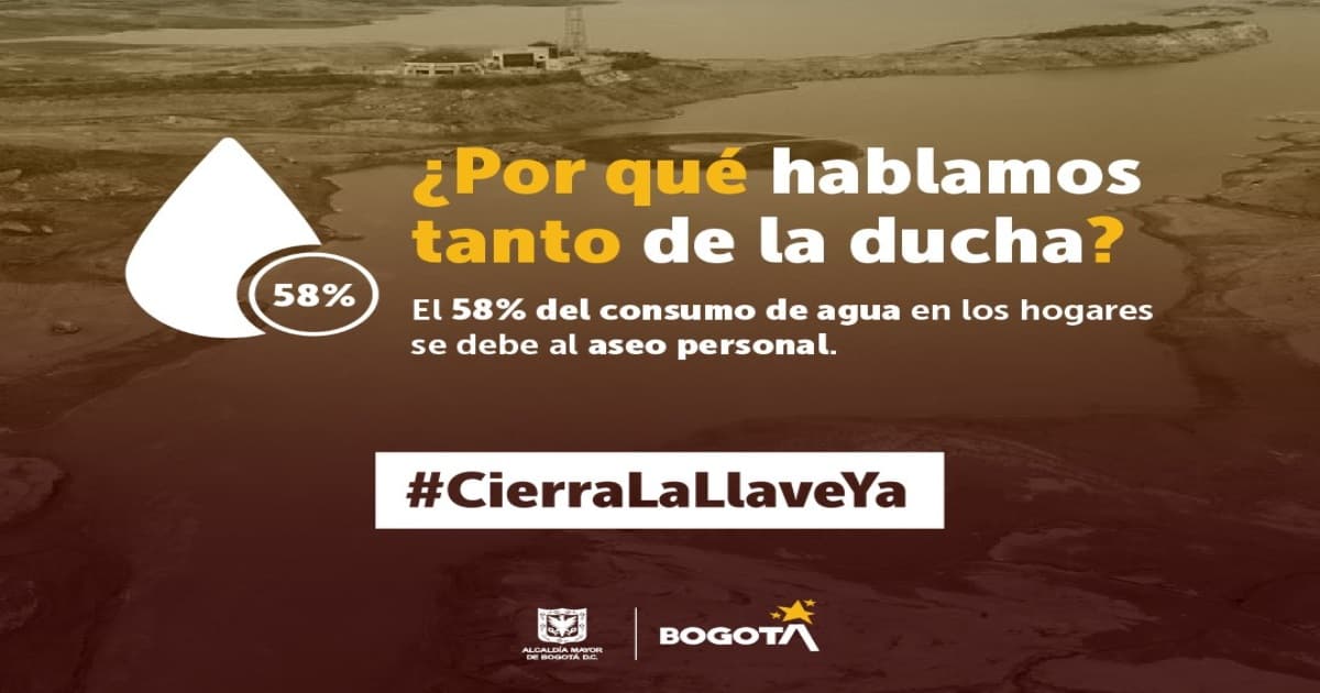 Cierra La Llave Ya: Entre todos podemos ahorrar agua en Bogotá