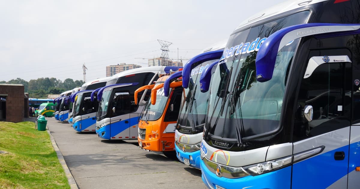 Movilización desde Terminal Transporte Bogotá puente Día de la Madre