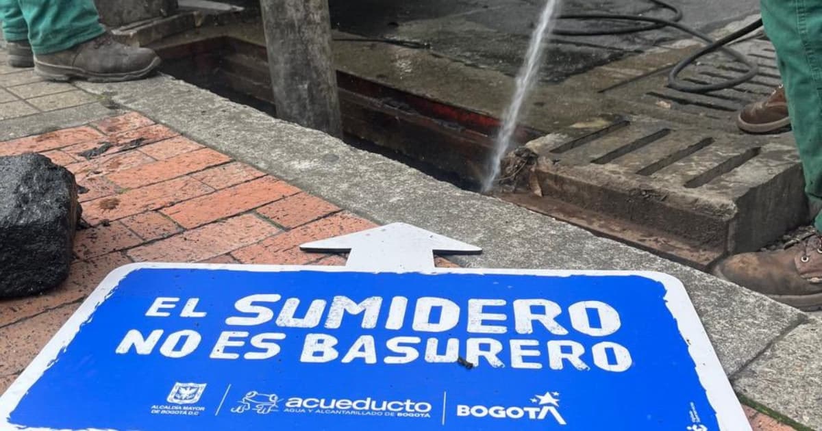 campaña el sumidero no es basurero