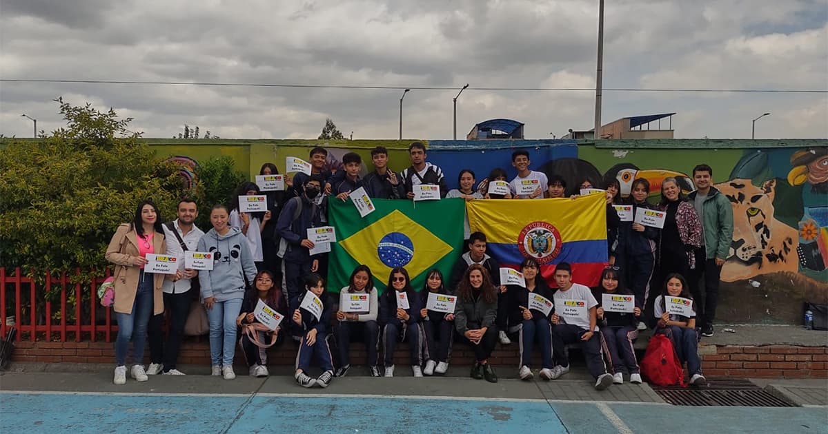 Lengua portuguesa este año busca llegar a nuevos colegios en Bogotá