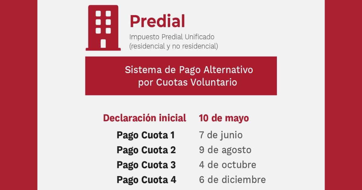 Te contamos como pagar el Impuesto Predial 2024 a cuotas en Bogotá