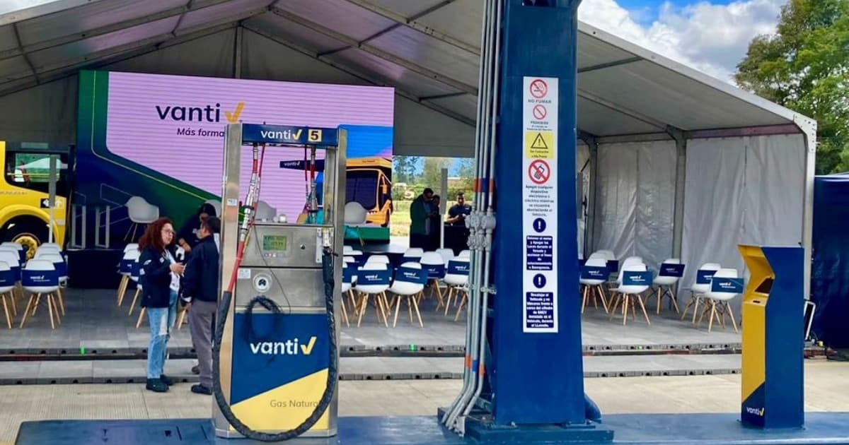 Estación de gas para buses del componente zonal de TransMilenio