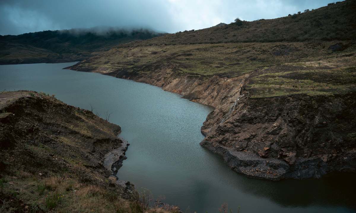 Fotos nivel de agua de los embalses del Sistema Chingaza junio 2024