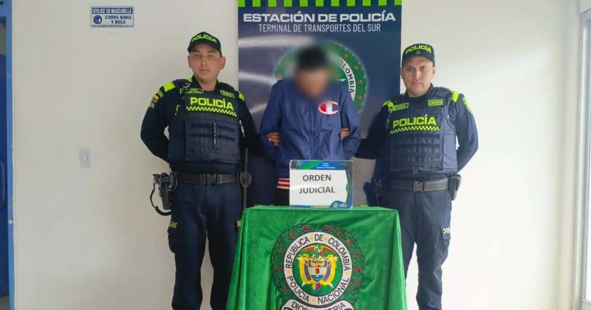 Capturado en Bogotá hombre requerido por abuso sexual y pornografía infantil