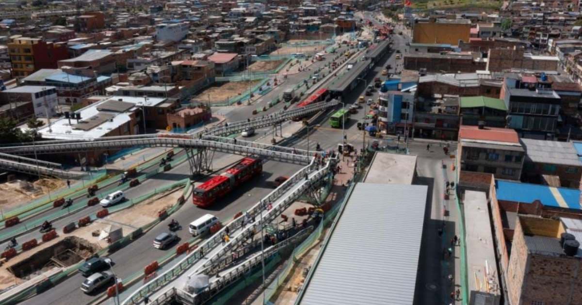 Movilidad en Bogotá: cierres en la avenida Caracas sector Molinos