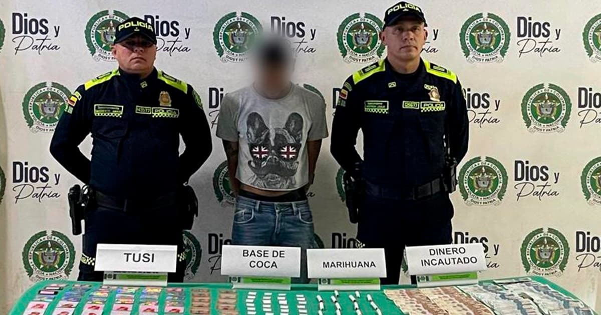 Capturado DJ que vendía drogas en Kennedy, al suroccidente de Bogotá 