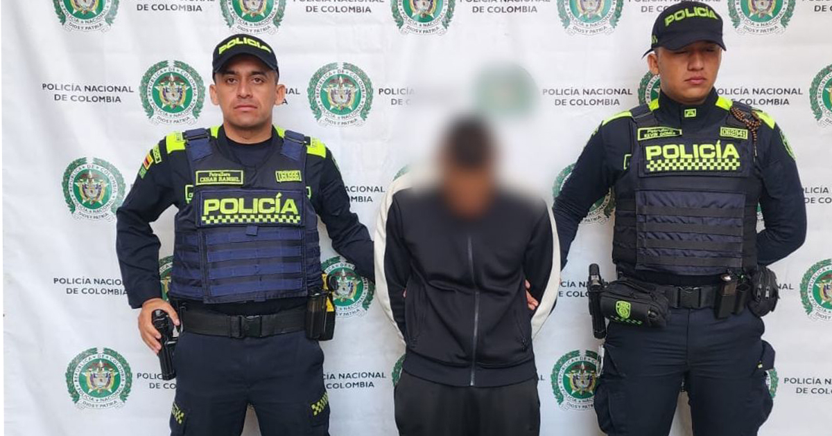 Video: Capturado por la Policía en Bogotá hombre con circular roja de Interpol 