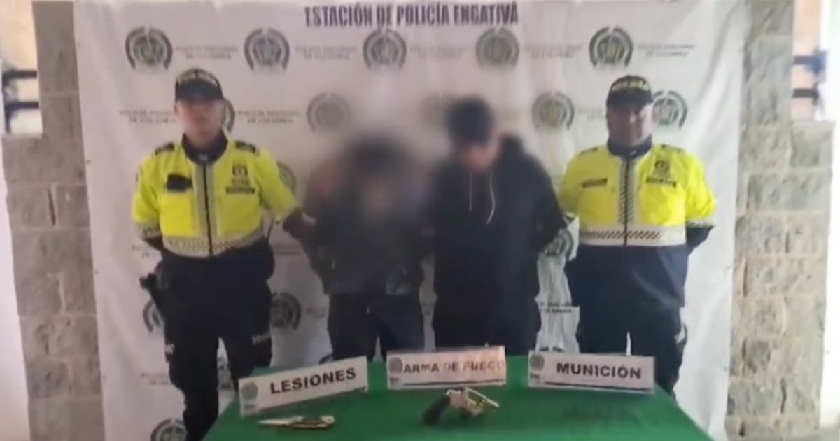 Video: Capturados por porte ilegal de armas y lesiones personales en Engativá