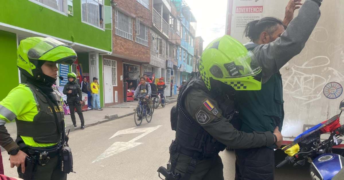 Video: Dos personas individualizadas por intento de hurto al sur de Bogotá