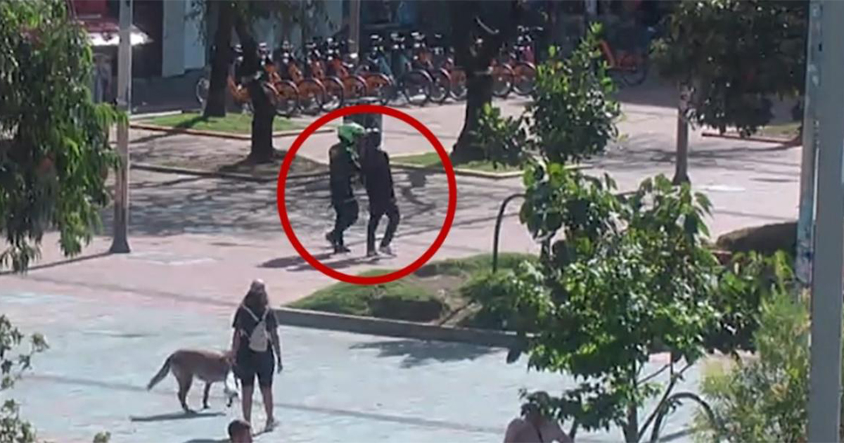 Video: Capturados por ofrecer estupefacientes a jóvenes en parque de Chapinero