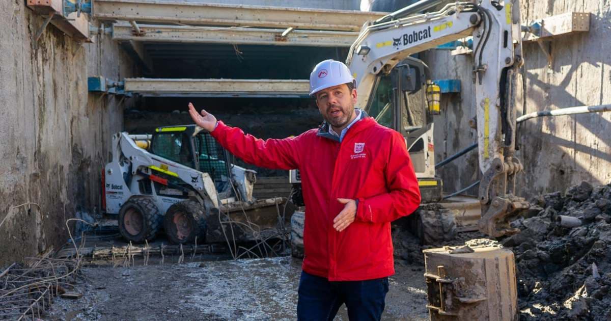 Obras Metro de Bogotá: Alcalde visitó deprimido calle 72 con Caracas