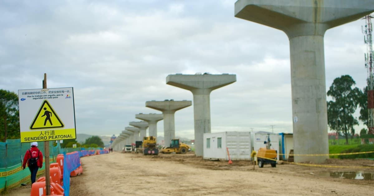 Metro de Bogotá está contratado, financiado y avanza por primera vez