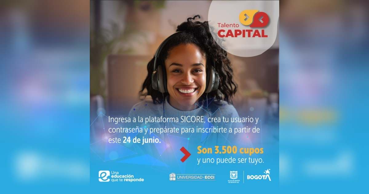 Fechas para postularse en la convocatoria de becas de Talento Capital