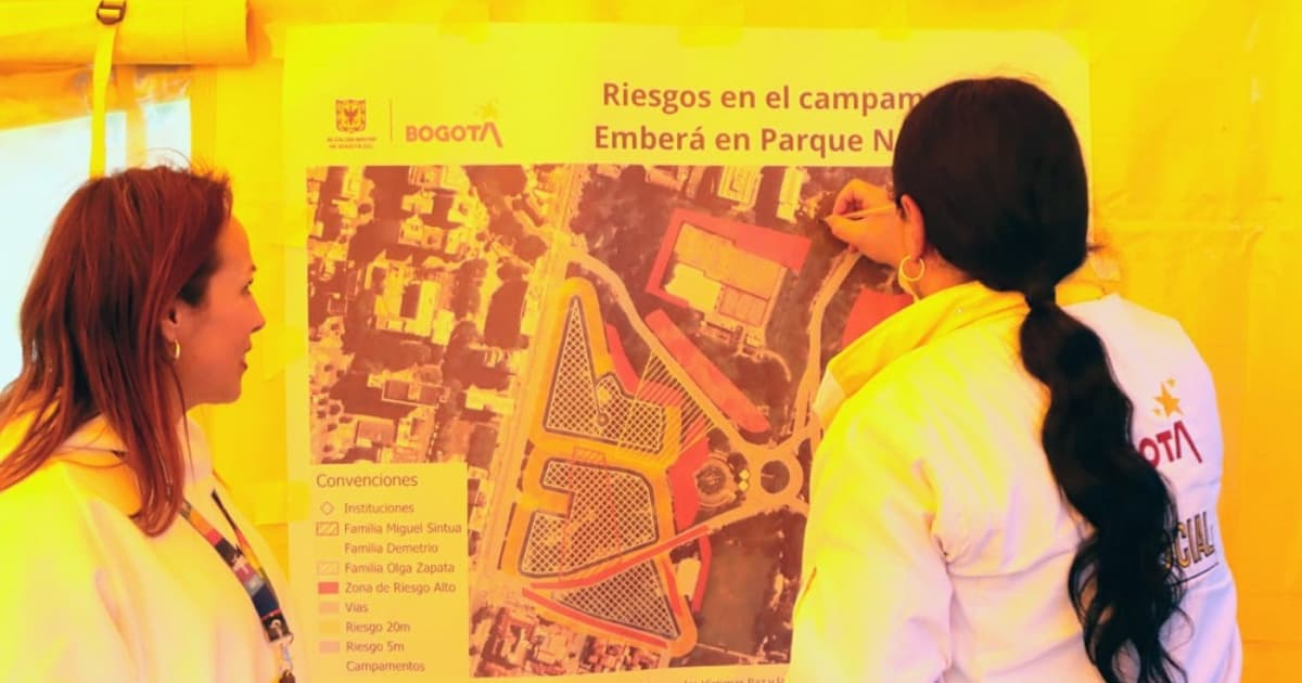 Acciones de Integración Social con población Emberá Parque Nacional Bogotá 2024