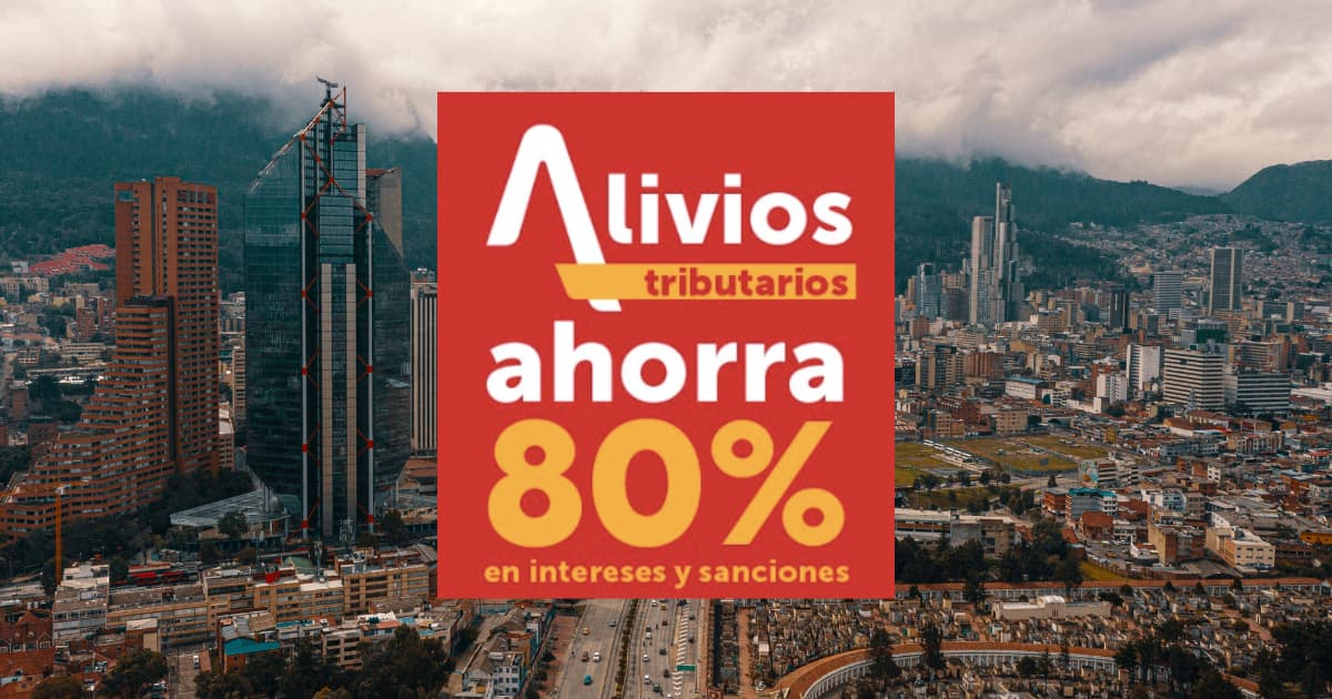 Video: Alivios tributarios en Bogotá, descuentos hasta del 80 % de intereses