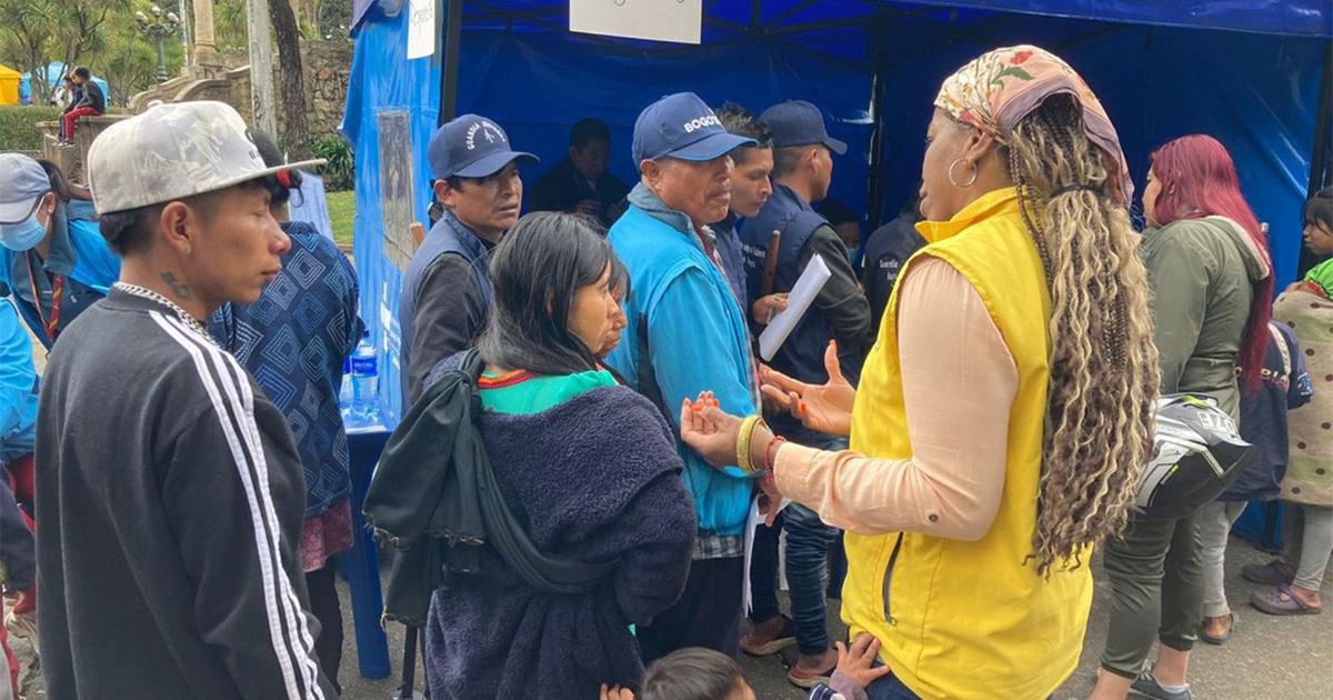 Video: Comunidad Emberá en Bogotá, Estrategia Móvil 24/7 en Parque Nacional