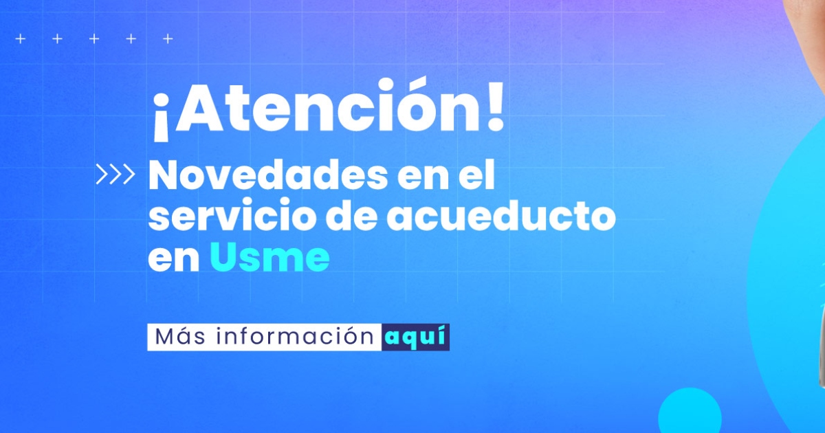 Barrios de Usme con cortes de agua por trabajos en embalse La Regadera