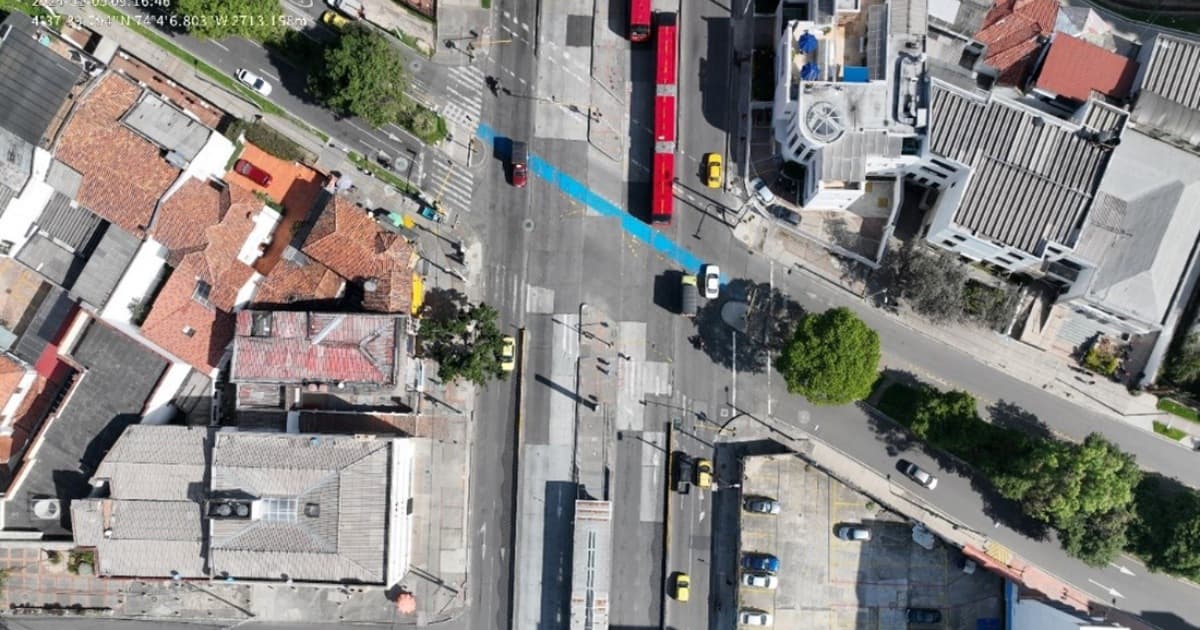 Obras del Metro de Bogotá cierre avenida Caracas entre calles 32 y 40a