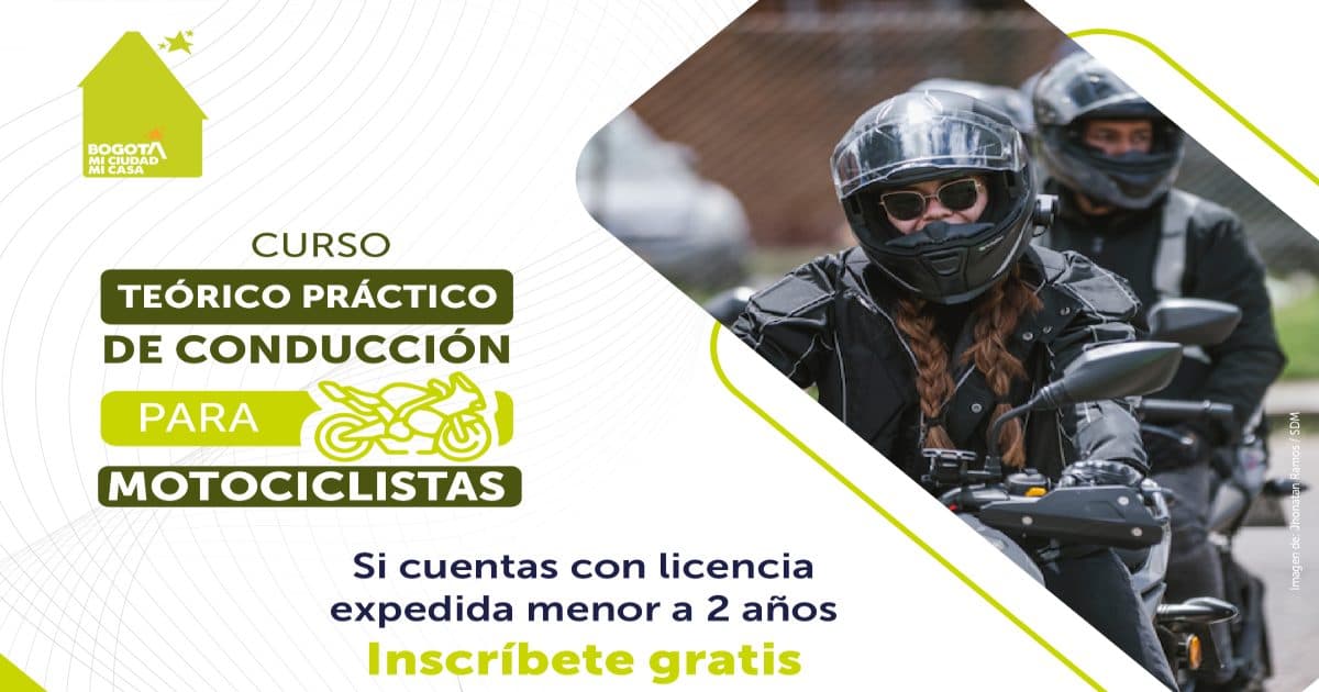 Cursos gratis de conducción en Bogotá para mujeres sábado 31 agosto