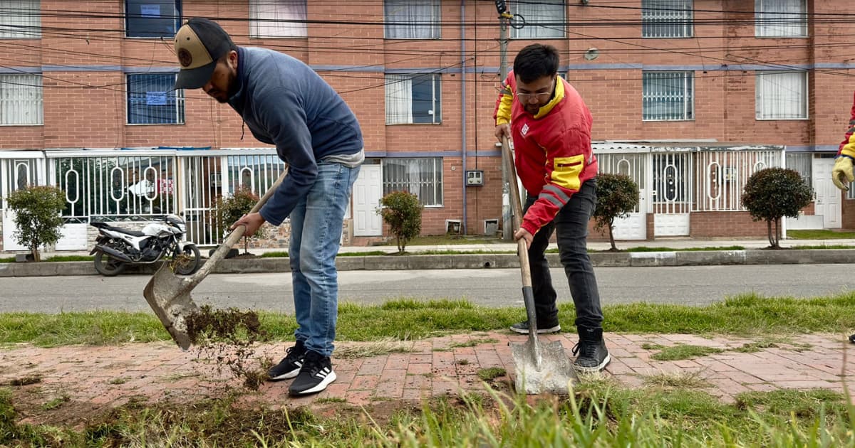 Cumpleaños de Bogotá: Bosa se embellecen plazas y parques públicos