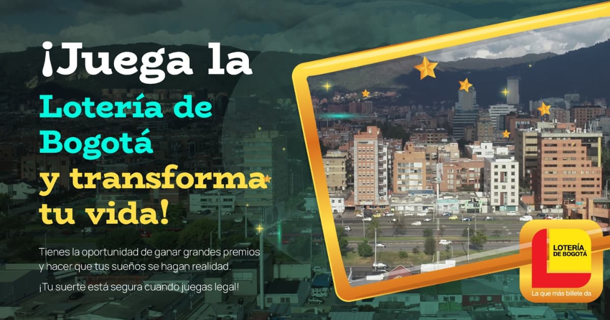 Lotería de Bogotá jueves 22 agosto 2024 cómo jugar y premios