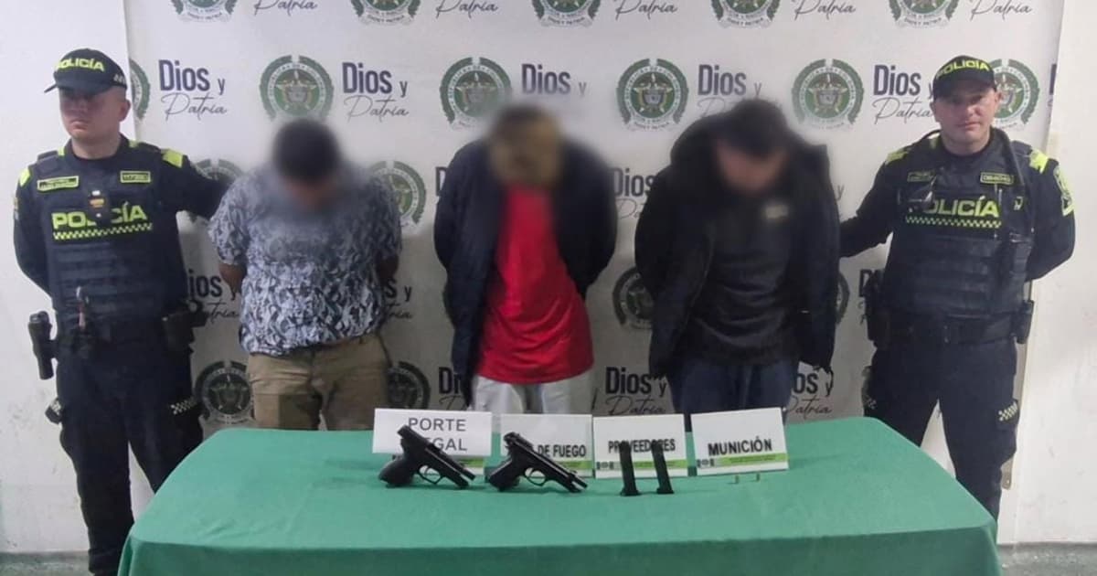 Video: Perseguidos y capturados 3 hombres por robar vehículo en Bogotá