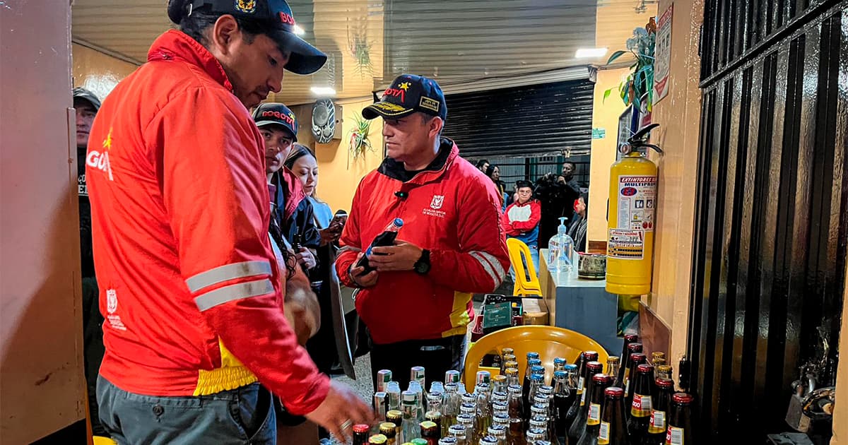  239 botellas de licor adulterado incautadas en megatoma en Ciudad Bolívar 