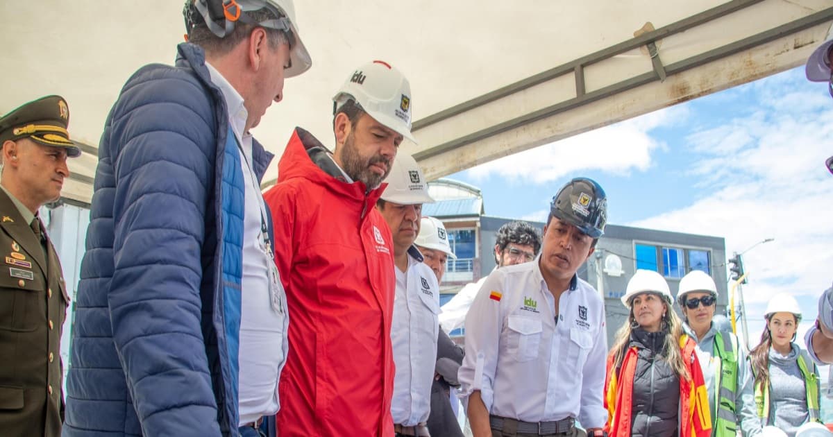 Avance de obras en Bogotá del grupo 1 de la avenida Ciudad de Cali