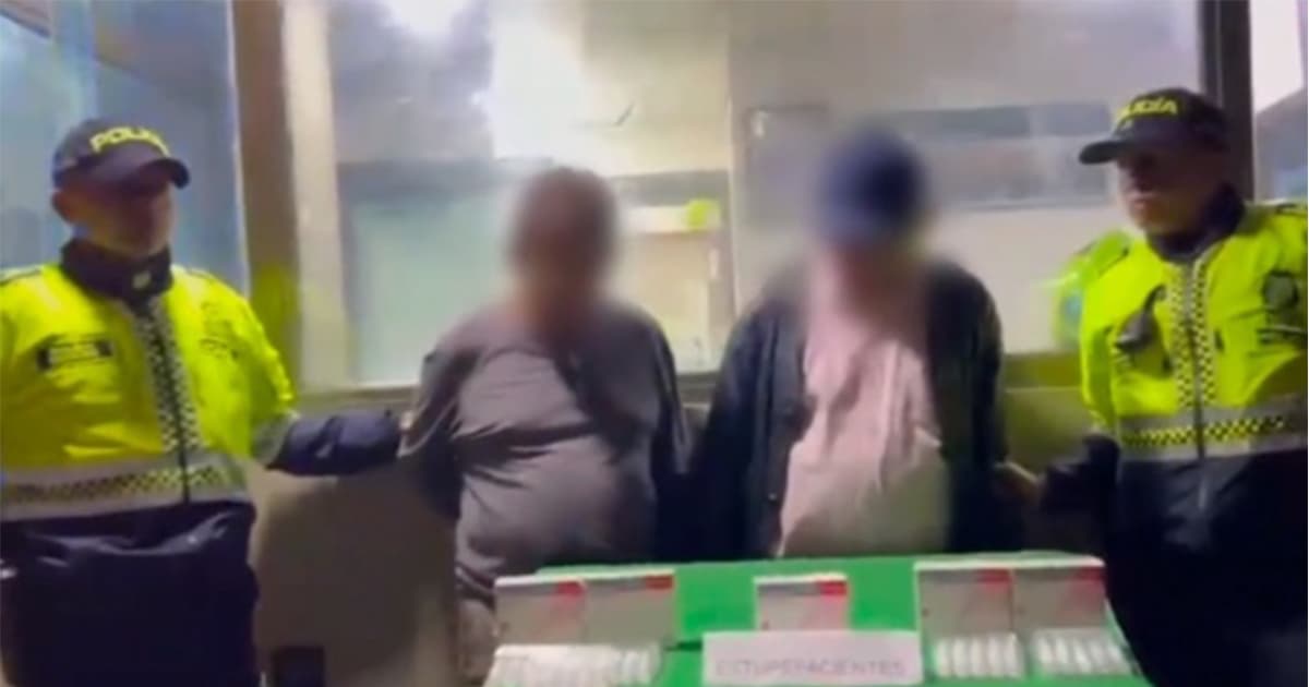 Video: Capturados 2 hombres por comercio ilegal de fentanilo en Suba, Bogotá