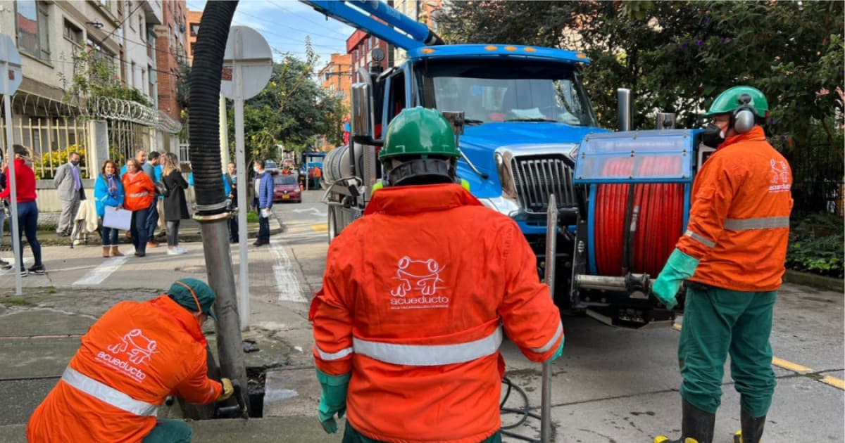 Cortes de agua en Bogotá 30 de septiembre al 4 de octubre 2024 