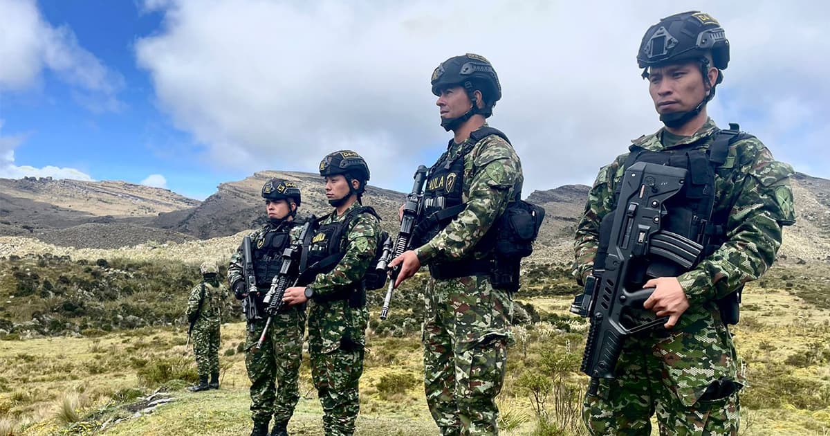 Video: Gaula Militar realiza jornada antiextorsión zona rural Sumapaz Bogotá