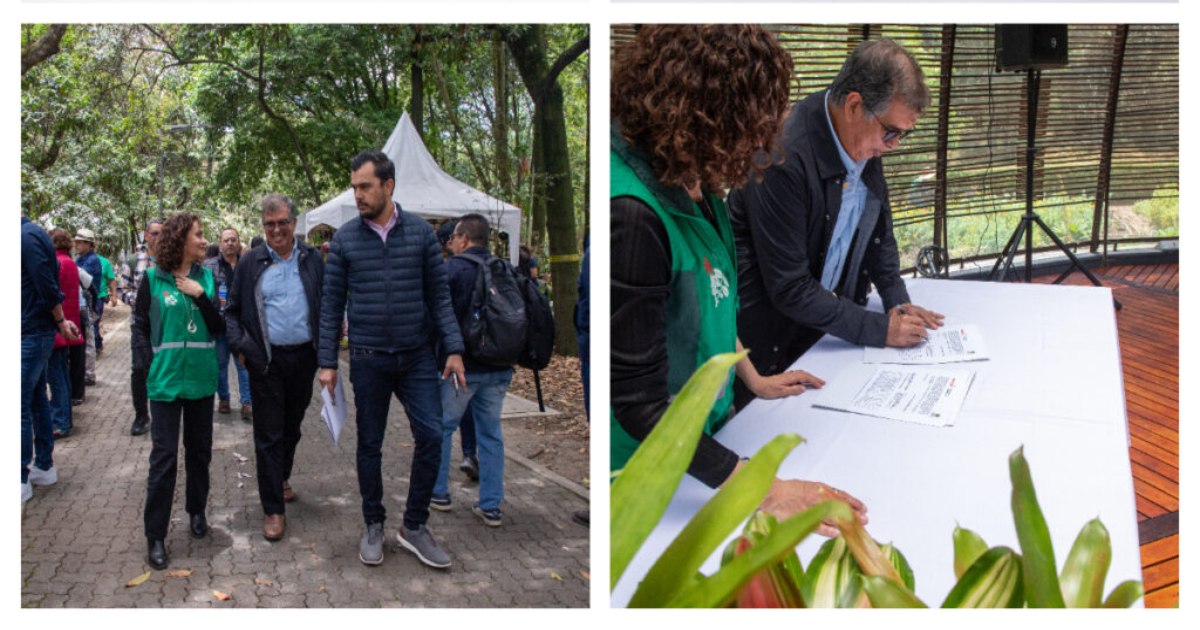 Jardín Botánico Bogotá y Conservación International firman memorando