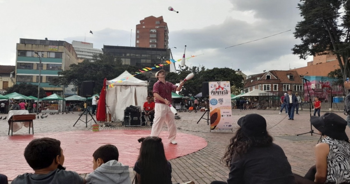 Festival de Payasos en Bogotá hasta el 29 de septiembre parque Lourdes