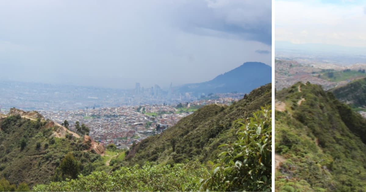 Planes en Bogotá: Parque Entrenubes, un mirador y atractivo natural 