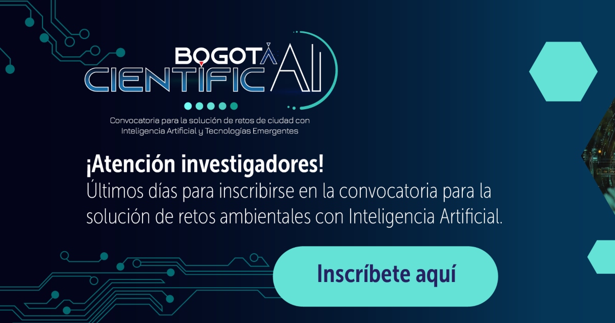 Becas en Bogotá convocatoria para la solución de retos ambiente 2024