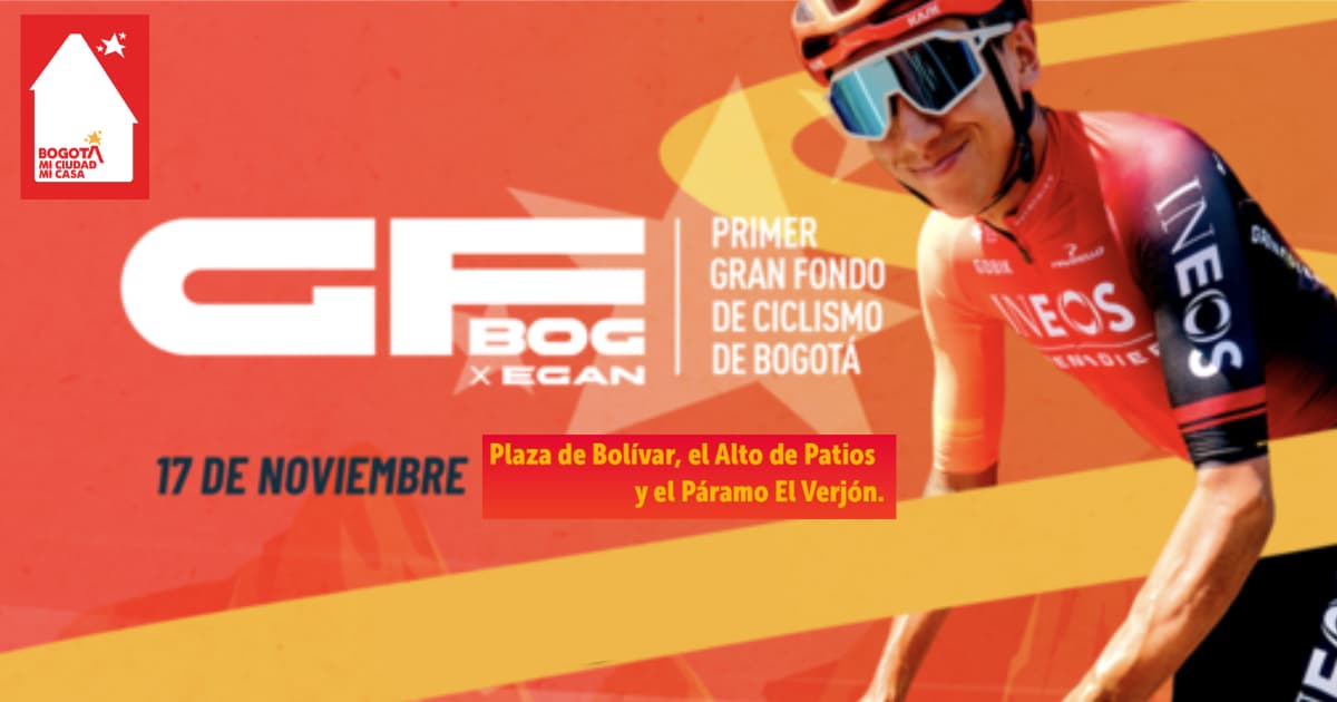 Gran Fondo de Ciclismo será el 17 de noviembre en Bogotá