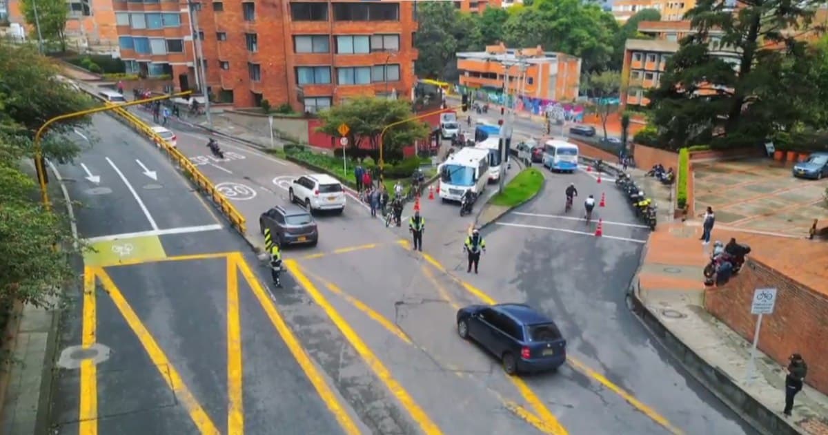 Video: Distrito monitorea condiciones de movilidad vía a La Calera - Bogotá 