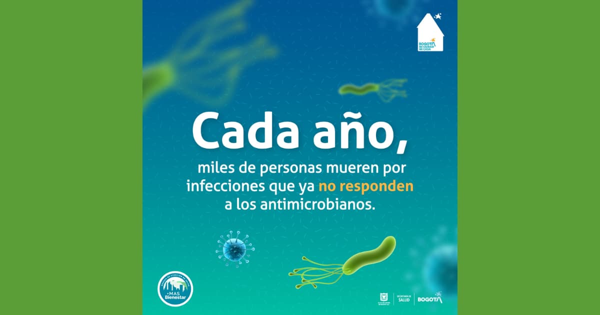 Acción urgente contra la resistencia a los antimicrobianos en Bogotá