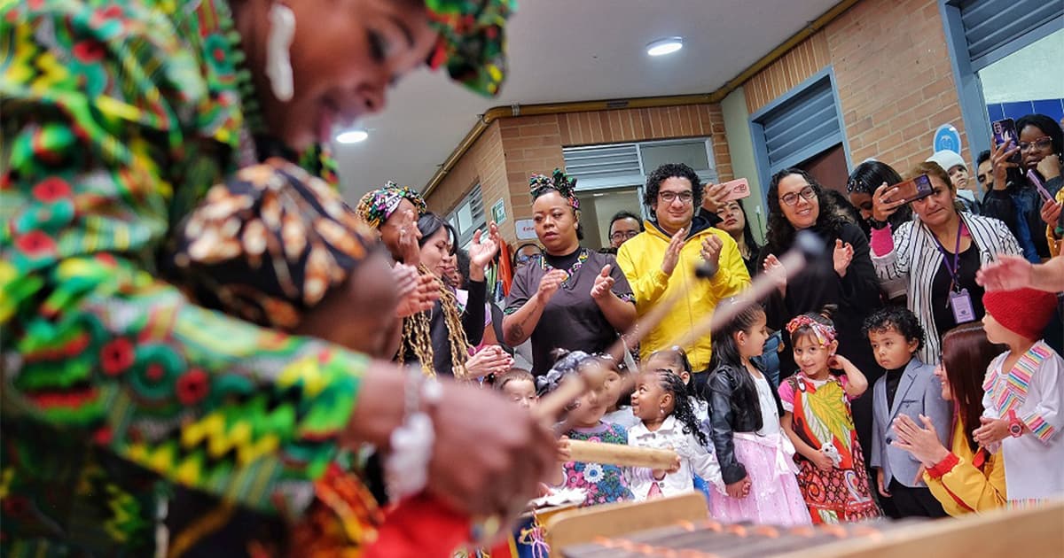 Distrito inaugura jardín infantil afro que promueve inclusión cultural en Usme