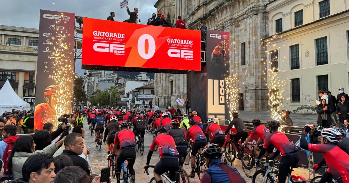 Inició el Gran Fondo de Ciclismo de Bogotá con más de 5.500 ciclistas