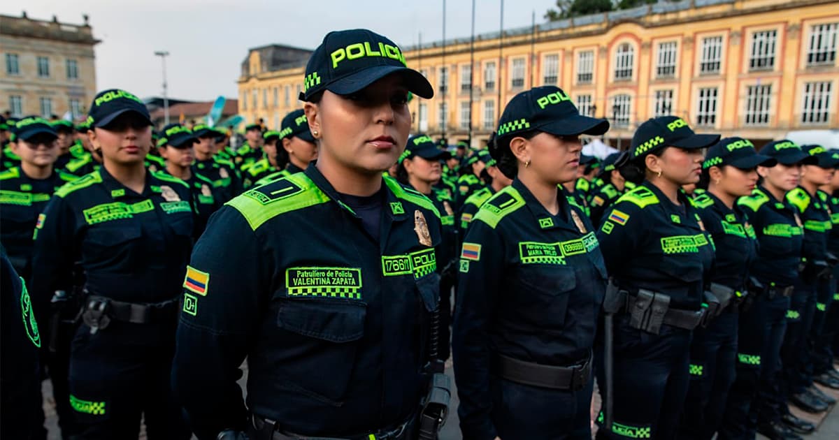 1.500 uniformados garantizarán la seguridad en Bogotá en Navidad y Fin de año