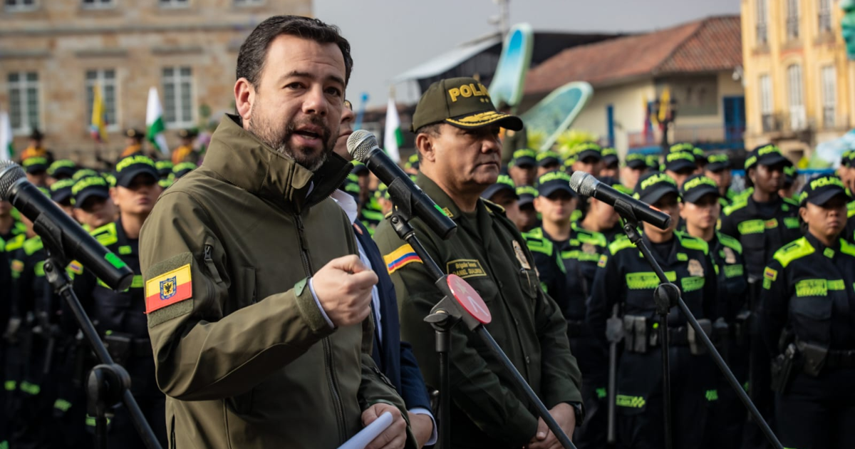 Navidad en Bogotá en donde 1500 policías brindarán seguridad en ciudad