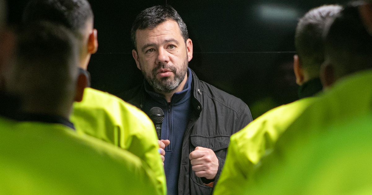 Alcalde Galán estuvo presente en la estación de policía de Kennedy