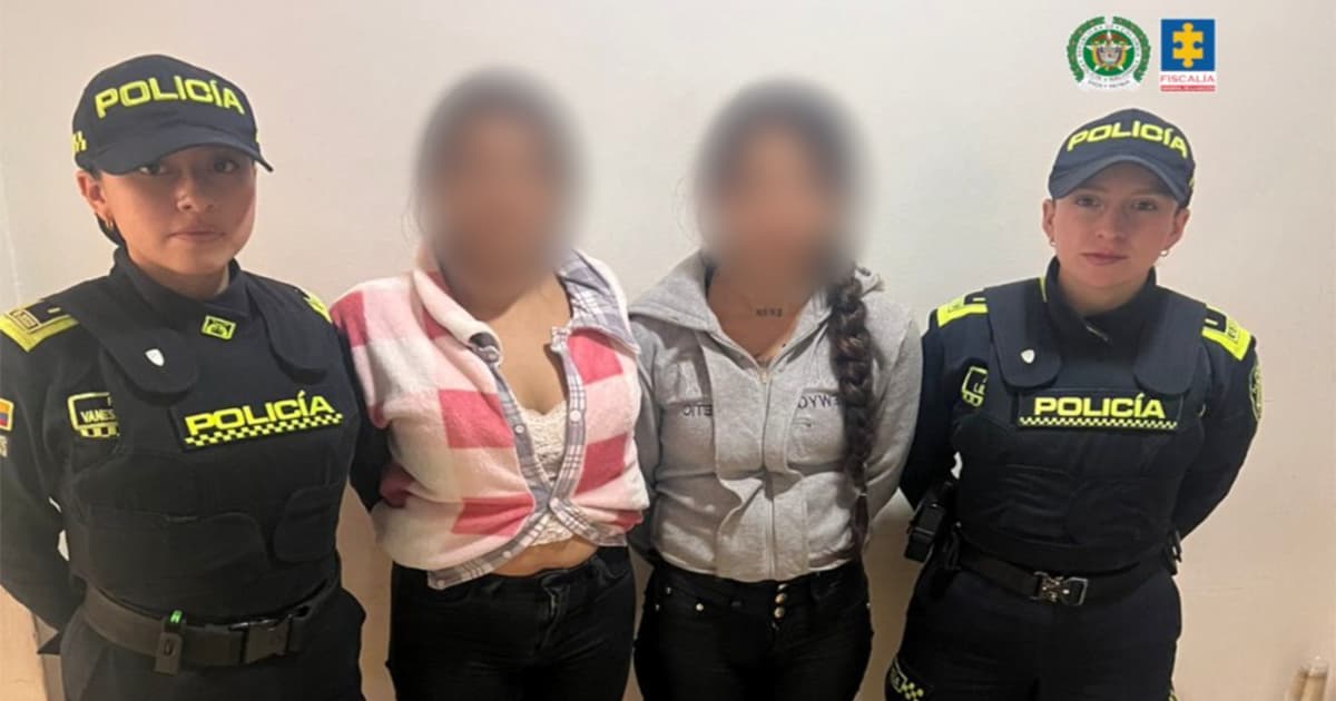 Seguridad en Bogotá capturadas Las Cariñosas por hurtar a conductores