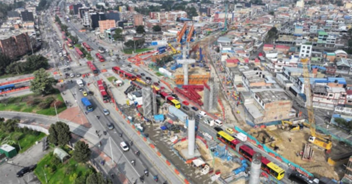 Conozca el cierre total de calzada en la autopista Sur entre calle 8 sur y Av. P