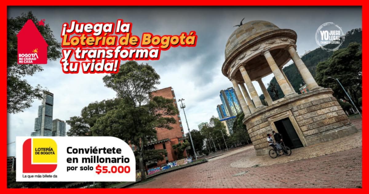 Conoce dónde comprar la Lotería de Bogotá que se juega los jueves 