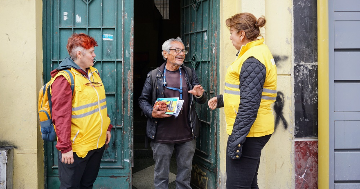 Estrategia Pagadiarios en Bogotá dejó a 4.260 personas encuestadas