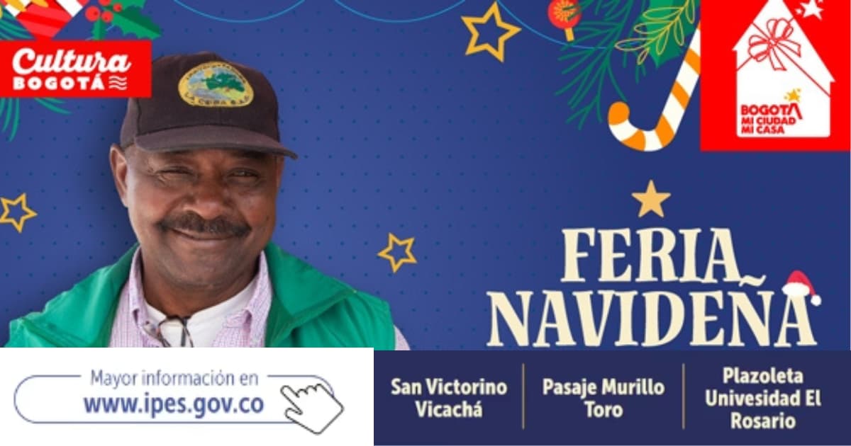 Ferias de Navidad en Bogotá para vendedores informales inscripciones